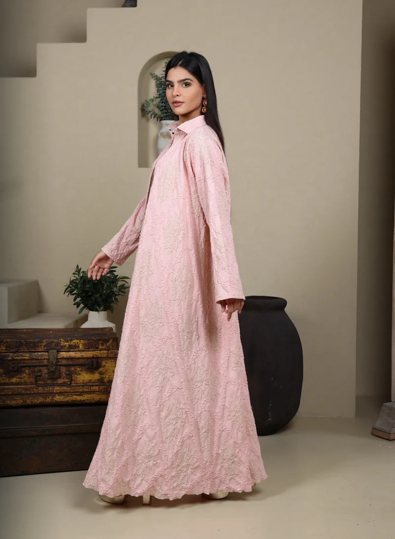 زيه **الجاكار الخوخي الهادئ** 🍑